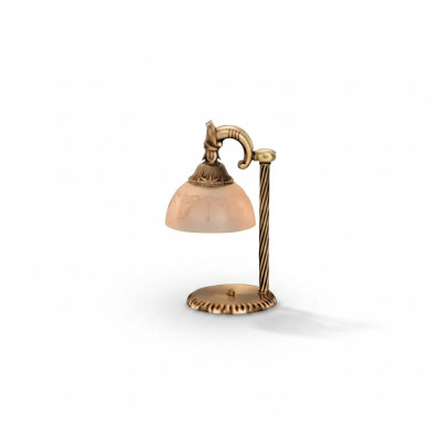 Lampada da tavolo Lampada da tavolo Lampada Luci Vetro Oro Lampade Tavolo
