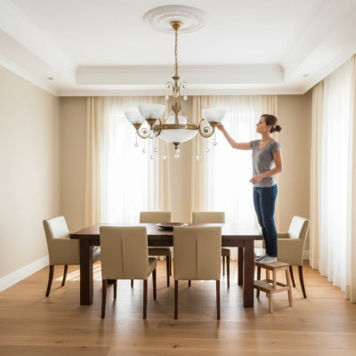 Lampadario Lampada Lampadario Lampadario Soffitto Vetro Oro Grigio