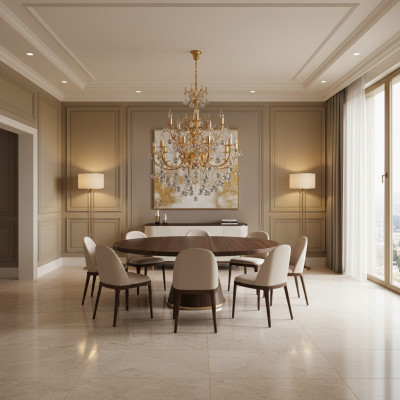 Plafoniera di lusso Lampadario Lampada a soffitto Luster Oro Cristallo 75x125