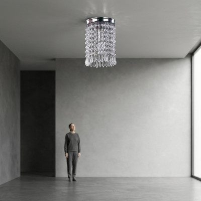 Lampadario a soffitto lampadario lampadario argento lampada a soffitto lampadario lampadario di cristallo