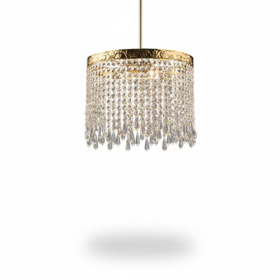 Lampadario a soffitto lampadario oro lampada a soffitto luster lampada a cristalli