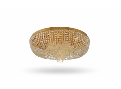 Lustro soffitto lampadario lusso oro lampada a soffitto lampadario cristallo arte