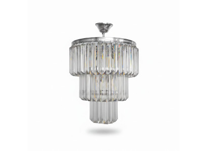 Lustro lampadario soffitto lusso argento lampada soffitto lampadario cristallo