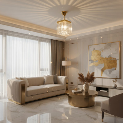 lampada d'angolo lampadario da soffitto lusso oro lampadario lampadario di cristallo arte