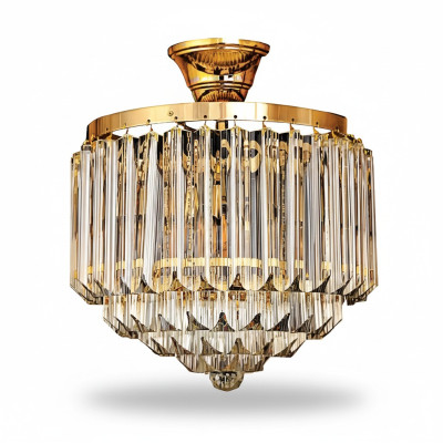 Lampadario da soffitto di lusso in oro lampadario lampada a soffitto lustro cristallo arte.