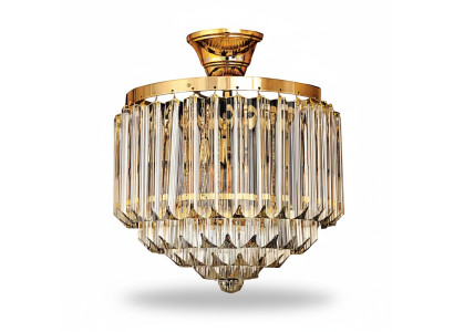 Lampadario da soffitto di lusso in oro lampadario lampada a soffitto lustro cristallo arte.
