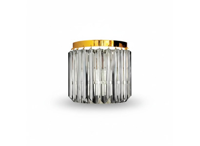Lustro lampadario soffitto lusso oro lampadario lampada a soffitto cristallo arte