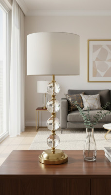Lampada da tavolo Lampada da tavolo Lampada Luci Oro Lampade Tavolo Cristallo