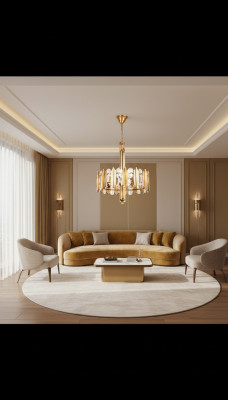 Lampadario a soffitto di lusso in oro lampadario lampada a soffitto luster cristallo