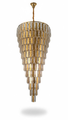 Lampadario a soffitto in oro lampadario lampadario a soffitto in cristallo a 80 cm drops