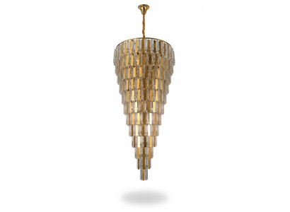 Lampadario a soffitto in oro lampadario lampadario a soffitto in cristallo a 80 cm drops