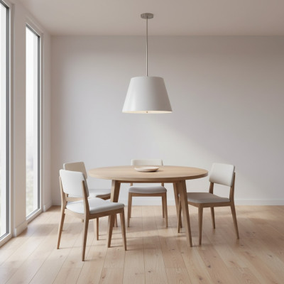 Lustro Lampadario Lampadario a soffitto Bianco Lampada da soffitto Moderna in Metallo Nuova