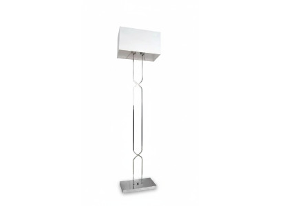 Lampada da terra Lampada da terra Stand Lampade Lampada Bianca Moderna in Metallo