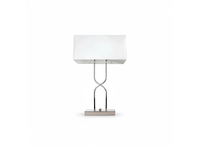 Lampada da tavolo lampada da tavolo lampada illuminazione moderna lampade da tavolo in metallo bianco
