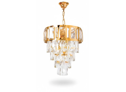Lustro lampadario lampadario soffitto lusso oro lampada soffitto cristallo