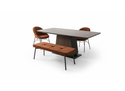 Tavolo da pranzo, tavolo da pranzo, tavolo, sala da pranzo, angolo pranzo, legno, moderno, marrone, tavoli