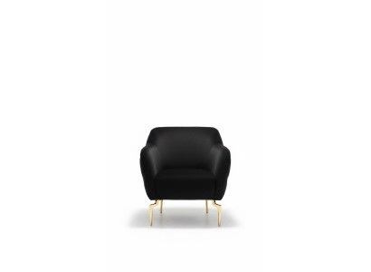 Mobili moderni, poltrona Chesterfield di lusso, poltrona da cocktail, mobili in acciaio inossidabile.