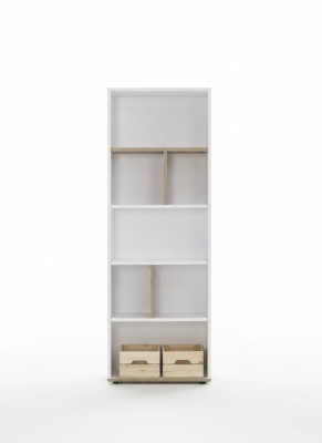 Scaffale libreria Scaffale da terra Scaffale per bambini Scaffale Mobile per libri in legno Bianco Nuovo