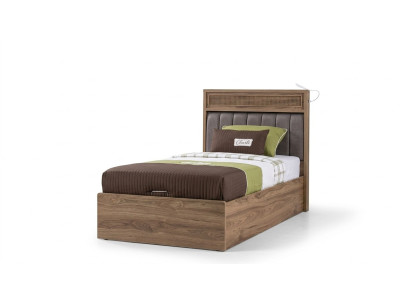 Letto con contenitore Struttura del letto Lettino per bambini Letto per ragazzi Marrone Legno Di lusso