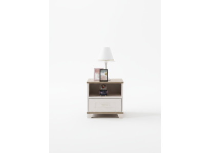 Tavolino da notte per bambini design comodino comodino consolle da notte camera dei bambini legno bianco
