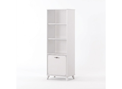 Scaffale per libri Armadio per libri Scaffale a giorno Scaffale per bambini Scaffale Legno Bianco Scaffali