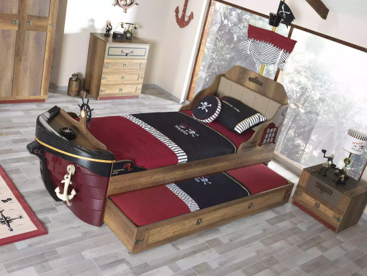 Comò Armadio Legno Comodini Camera da Letto Armadio in Legno Marrone Design