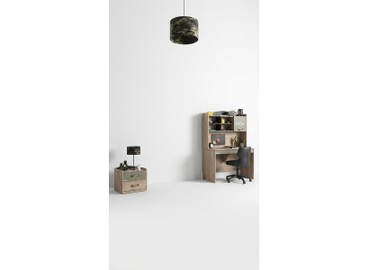 Telaio letto Set mobili per bambini Set camera da letto per bambini Letto Verde 4 pezzi in legno