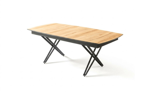 Tavolo da cucina design tavolo da pranzo allungabile in legno marrone mobile  Tavolo da cucina design tavolo da pranzo allungabile in legno marrone mobile
