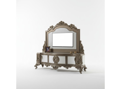Mobile porta TV soggiorno sideboard lowboard legno marrone tavolo lusso