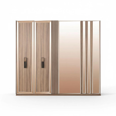 Armadi moderni Armadio Armadi Oro Legno Camera da letto