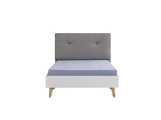 Set camera da letto per bambini Letto per ragazzi Set di letti 4 pezzi Bianco legno