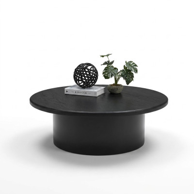 Tavolino da salotto, tavolino ausiliario, tavolo da soggiorno grigio in legno design arredamento.