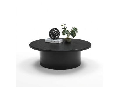 Tavolino da salotto, tavolino ausiliario, tavolo da soggiorno grigio in legno design arredamento.