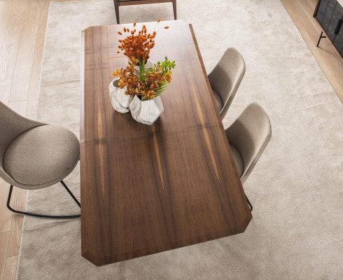 Tavolo da pranzo in sala da pranzo Tavolo da pranzo Tavolo Angolo pranzo Sala da pranzo 205 cm Legno Marrone  Tavolo da pranzo nella sala da pranzo Tavolo da pranzo Tavolo Angolo pranzo Sala da pranzo 205 cm Legno Marrone