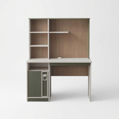 Scrivania Scaffali Tavolo per computer in legno Grigio Tavolo per bambini in camera dei bambini