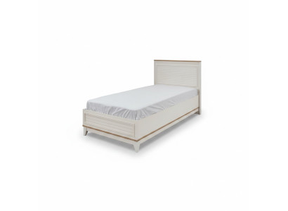 Lettino Cornice del letto Letto Cameretta da bambini Struttura letto Bianco Moderno 100cm