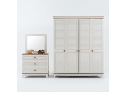 Armadio Armadio Armadio per bambini Armadio in legno Legno Bianco Moderno