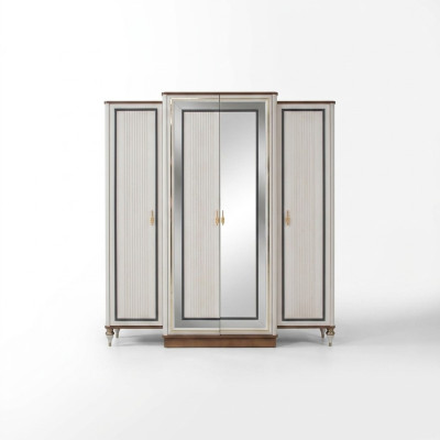 Armadio da camera da letto Armadio Armadio per bambini Armadio in legno Beige