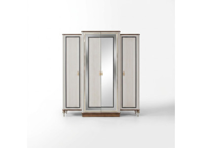 Armadio da camera da letto Armadio Armadio per bambini Armadio in legno Beige