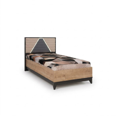 Letto per bambini Struttura letto Letto Camera dei bambini Cornici letto Marrone Legno Letti