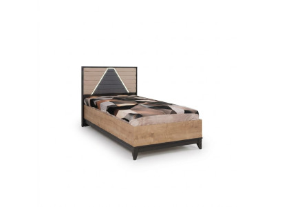 Letto per bambini Struttura letto Letto Camera dei bambini Cornici letto Marrone Legno Letti