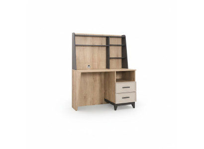 Scrivania Tavolo per computer Marrone Mobili per la stanza dei bambini Legno Tavolo Scaffali