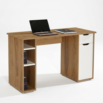 Scrivania Tavolo da computer Scrivania Ufficio Legno Marrone Scrivania da ufficio Mobili per ufficio