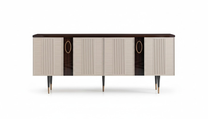Madia credenza cassettiera armadio in legno bianco design mobili da sala da pranzo