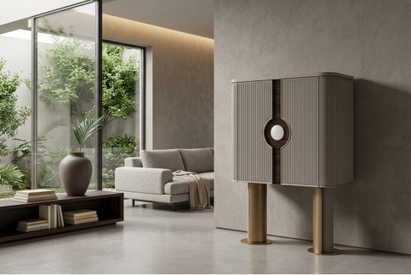Mobile bar armadietto bevande in legno Beige armadio in legno disegno bottiglie bar.