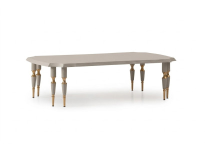 Design del tavolino da salotto di lusso per il soggiorno Mobili da soggiorno Tavolino da caffè Colore beige Nuovo