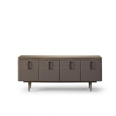 Sideboard credenza armadio in legno comò armadio in legno grigio soggiorno