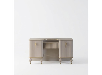 Tavolo per il trucco beige, design del tavolo per il trucco, camera da letto, mobili esclusivi