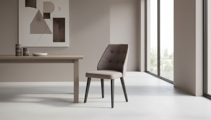 Sedie complete per sala da pranzo Sedie da cucina 6 pezzi Sedie in legno grigio