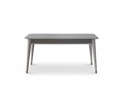 Tavolo da pranzo grigio Mobili da sala da pranzo di design Tavolo in legno allungabile Nuovo
